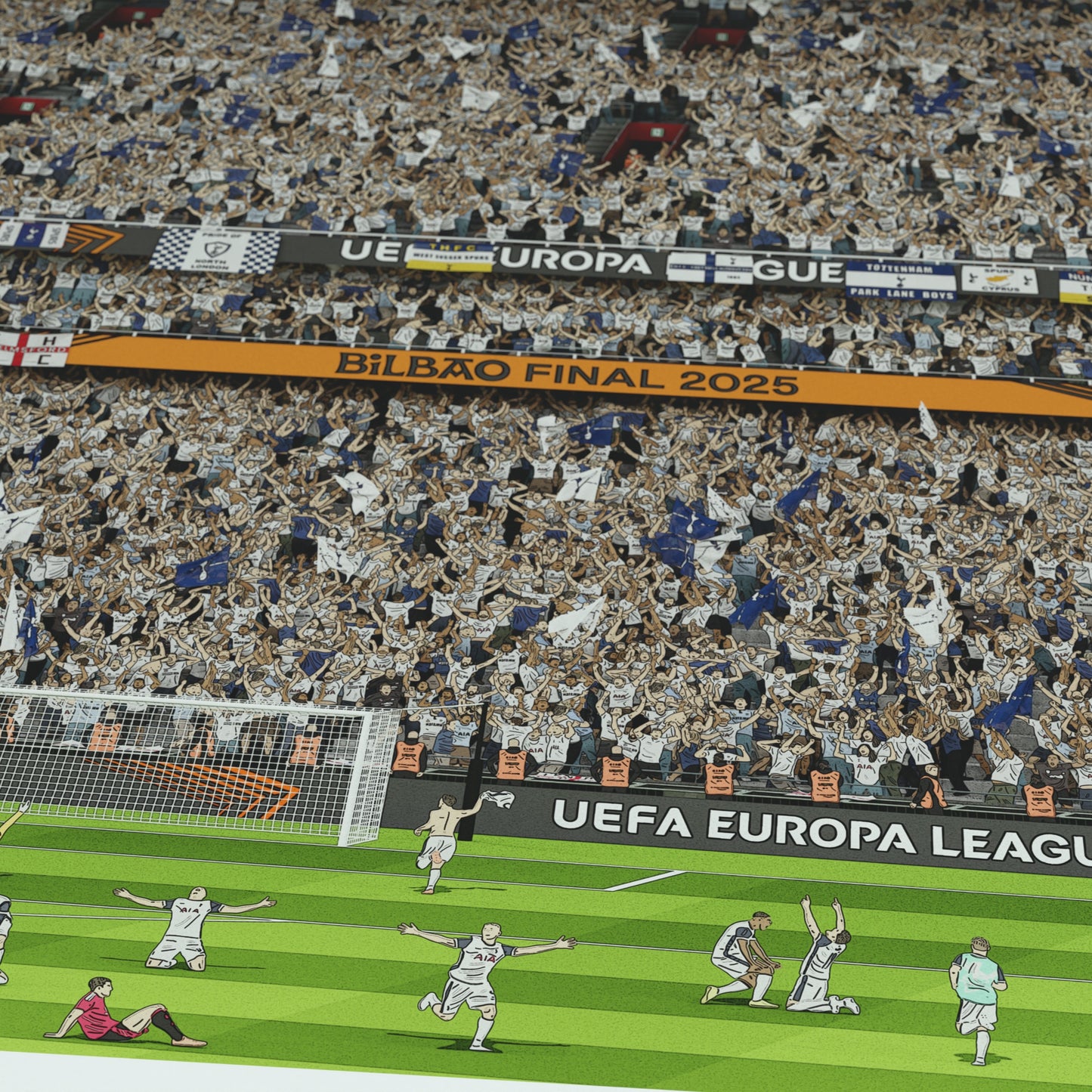 Europa League Winners Print