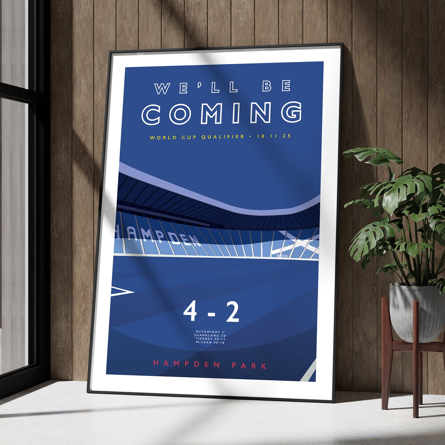 We'll Be Coming Poster