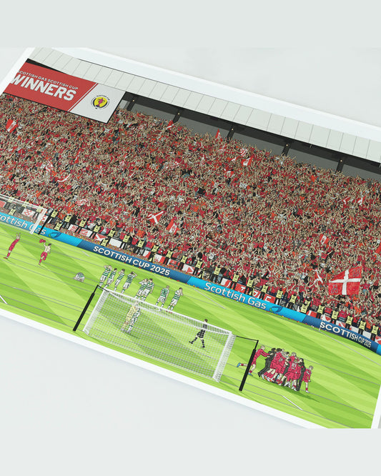 Scottish Cup Winners 2025 Print