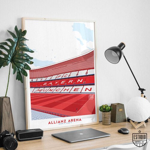 Allianz Arena Print - North Section