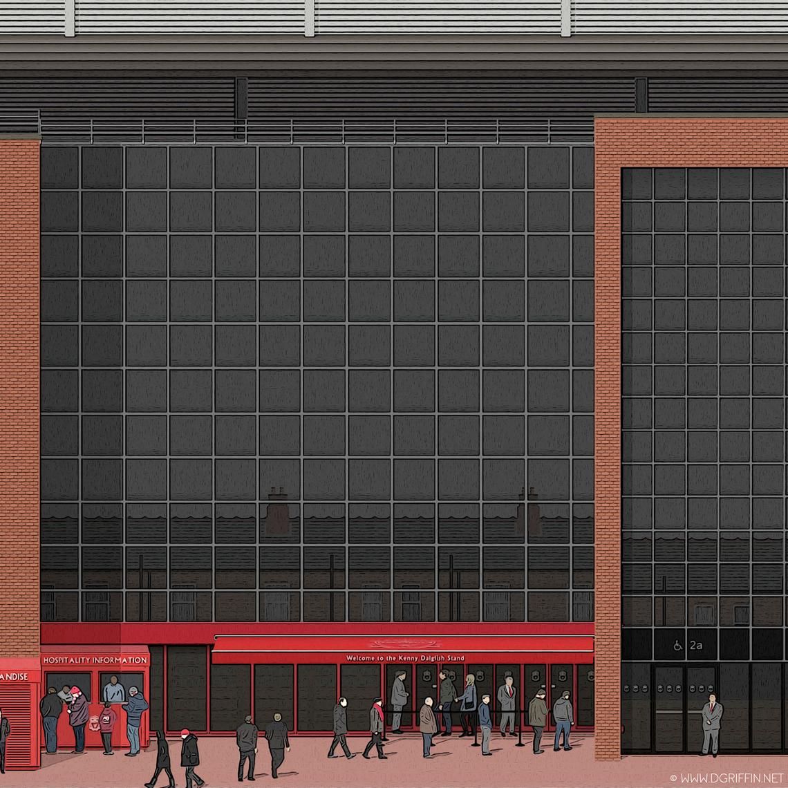 Anfield Stadium Print - North Section