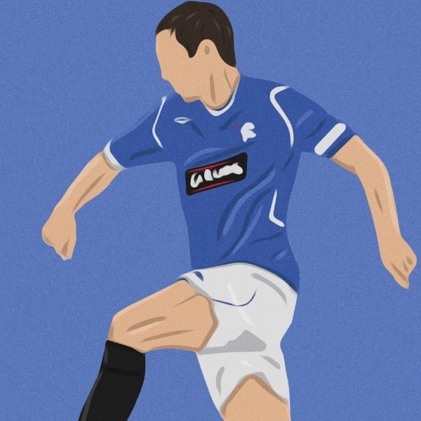 Barry Ferguson Print - North Section