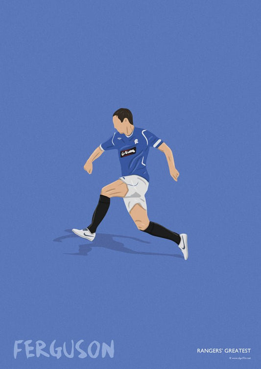 Barry Ferguson Print - North Section