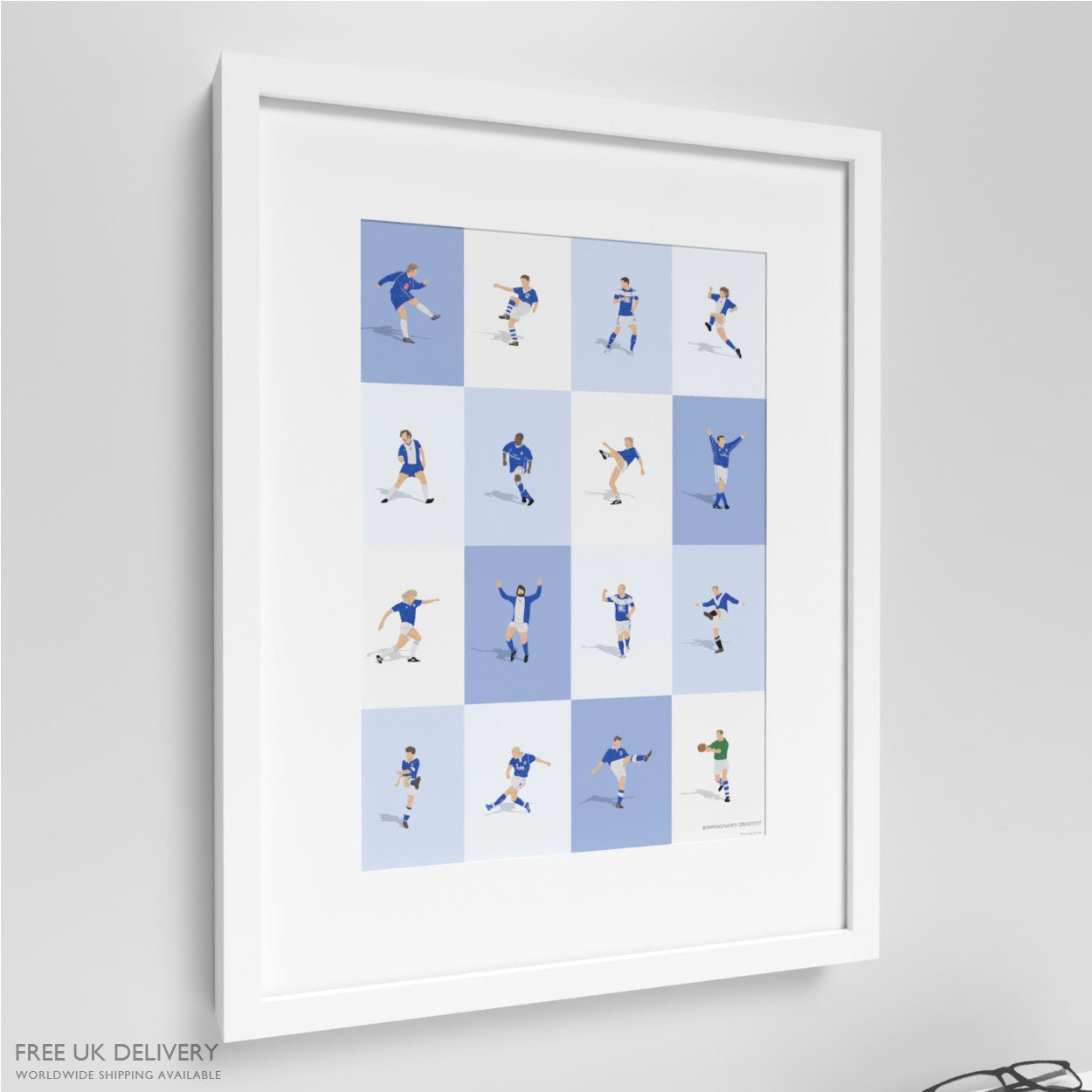Birmingham City Legends Print - North Section