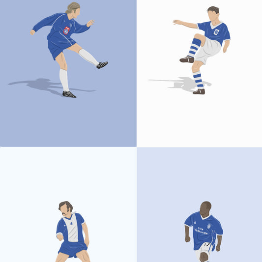 Birmingham City Legends Print - North Section
