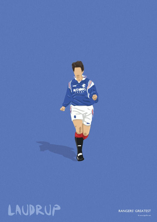 Brian Laudrup 9IAR Print - North Section