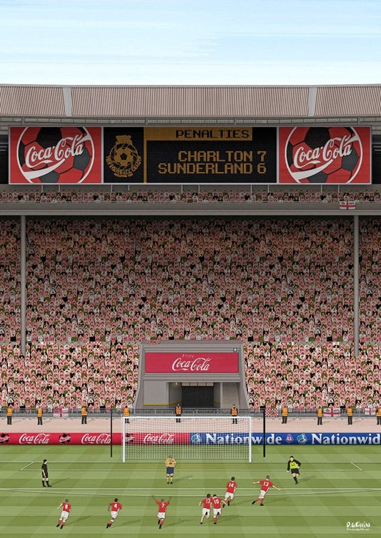 Charlton Promotion 1998 Print - North Section