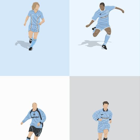 Coventry City Legends Print - North Section