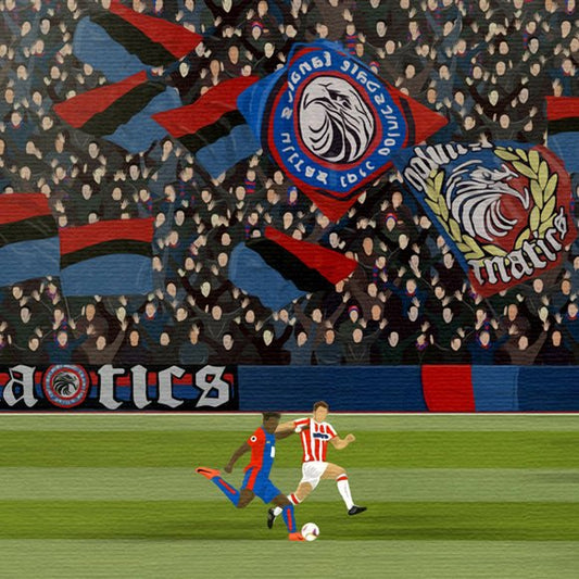 Crystal Palace Ultras Print - North Section