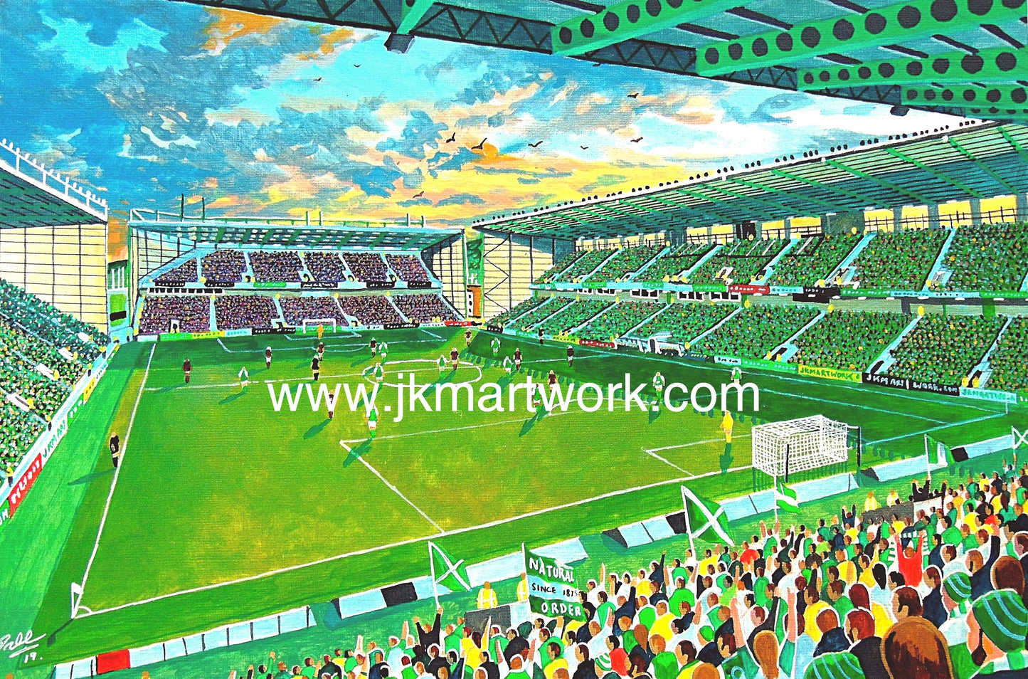 Easter Road Artwork - North Section