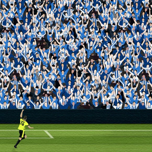 Huddersfield Playoff Promotion Print - North Section