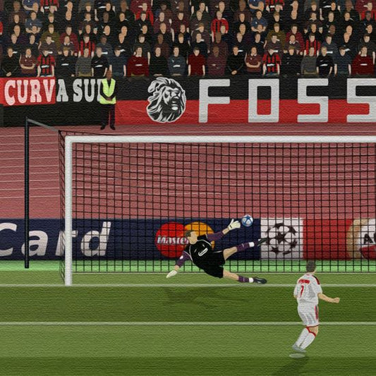 Liverpool FC V AC Milan - One Night In Istanbul Print - North Section