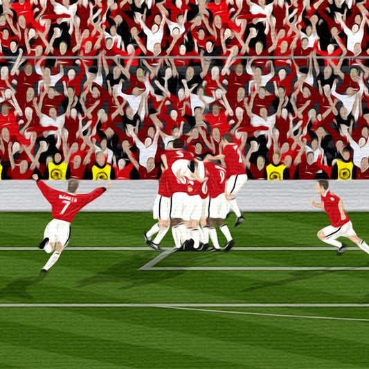 Manchester United - UEFA Champions League Final 1999 - North Section