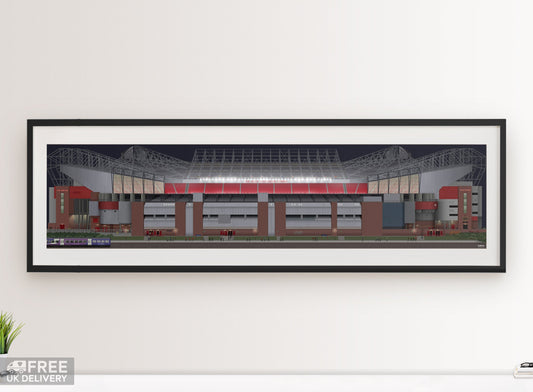 Old Trafford Stadium Art - North Section