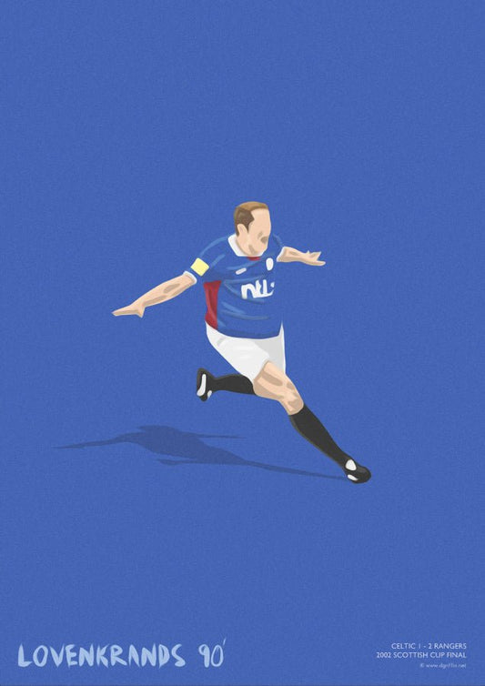 Peter Lovenkrands Print - North Section