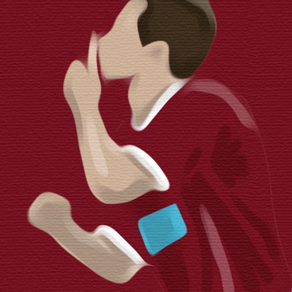 Rudi Skacel - Scottish Cup Final 2012 Print - North Section