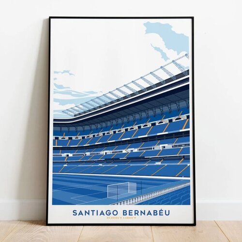 Santiago Bernabeu Art - North Section