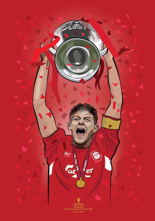 Steven Gerrard - Istanbul 2005 - North Section