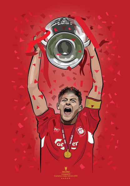 Steven Gerrard - Istanbul 2005 - North Section