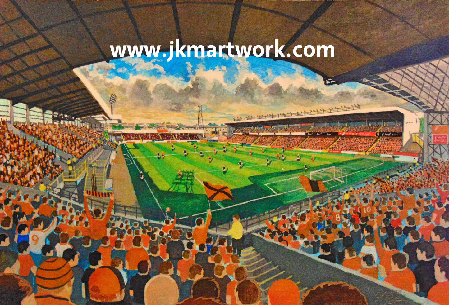 Tannadice Artwork - North Section