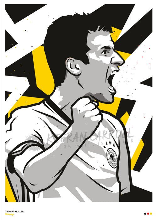 Thomas Muller Print - North Section