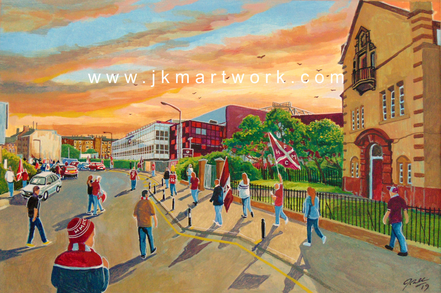 Tynecastle Artwork - North Section