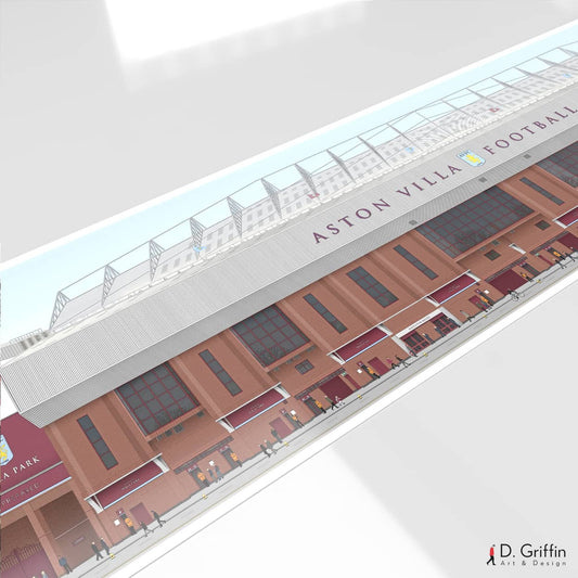 Villa Park Illustration - North Section
