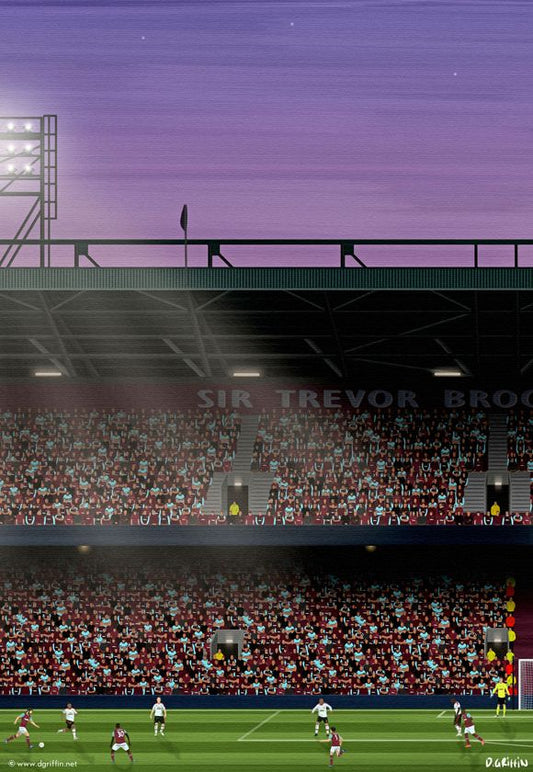 West Ham United - Upton Park Print - North Section