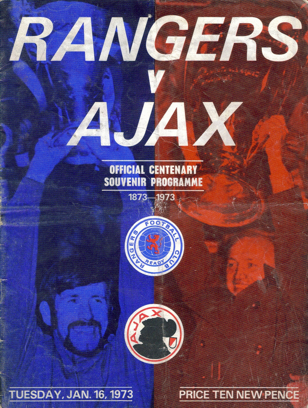 Rangers v Ajax – January 1973