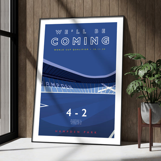 We'll Be Coming Poster