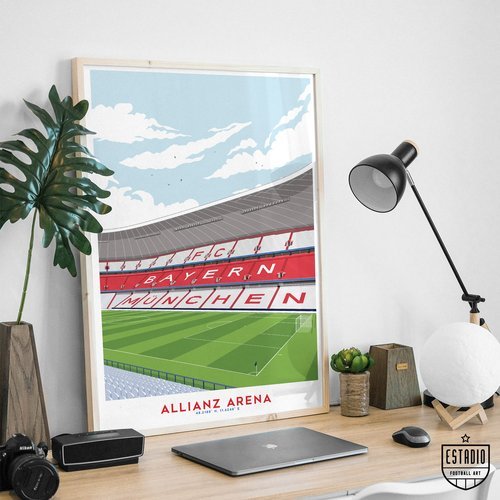 Allianz Arena Print - North Section