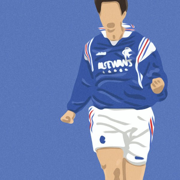 Brian Laudrup 9IAR Print - North Section