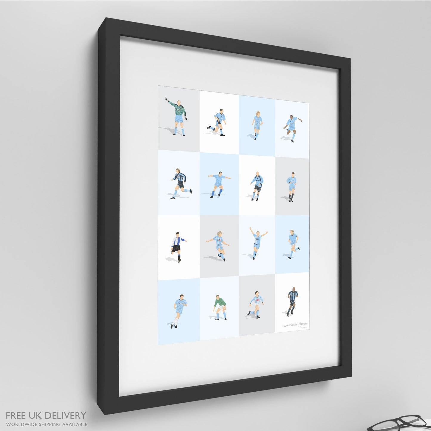 Coventry City Legends Print - North Section