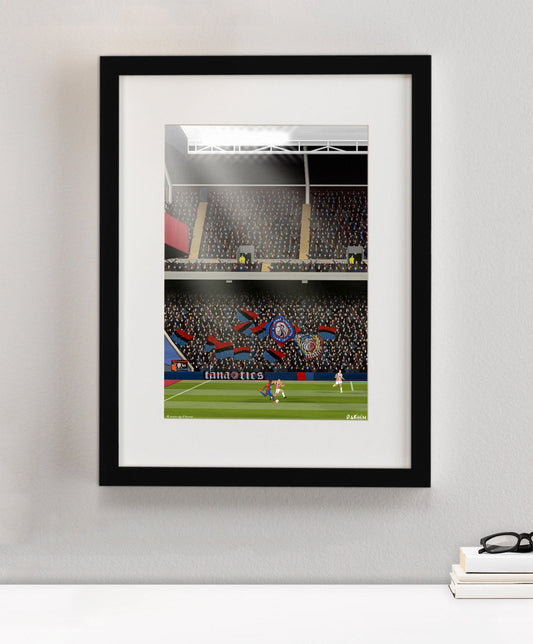 Crystal Palace Ultras Print - North Section