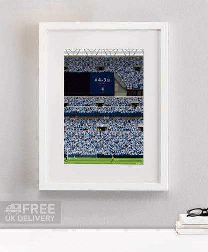 Huddersfield Playoff Promotion Print - North Section