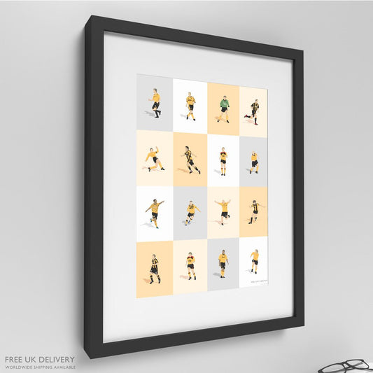 Hull City Legends Print - North Section