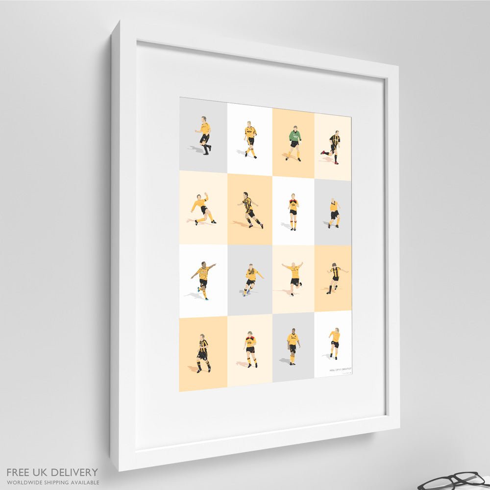 Hull City Legends Print - North Section