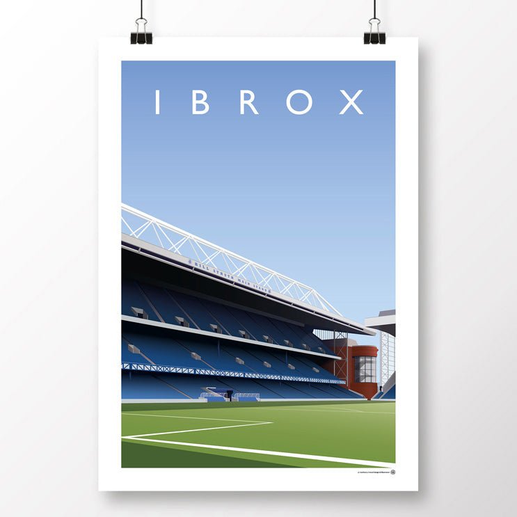 Ibrox Poster - North Section