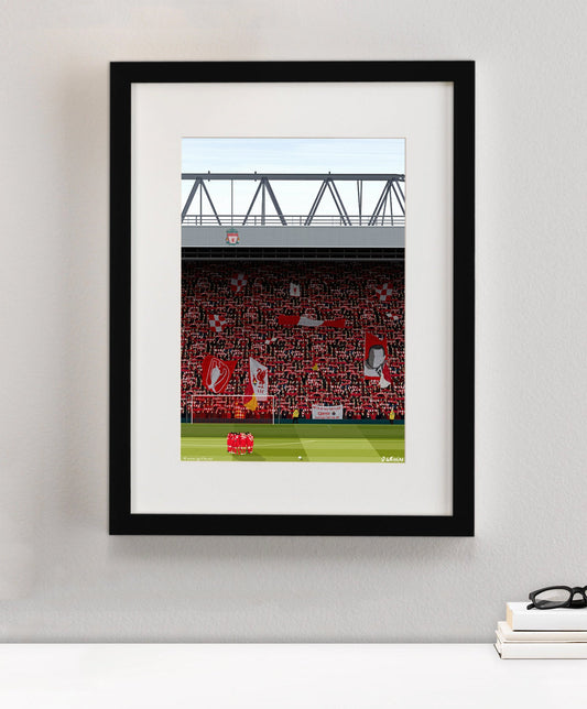 Liverpool FC - 'This is Anfield' Print - North Section