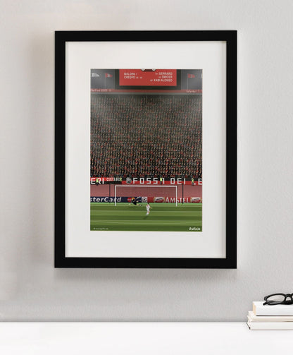 Liverpool FC V AC Milan - One Night In Istanbul Print - North Section