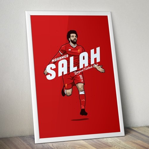 Mohamed Salah Print - North Section