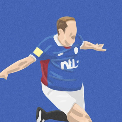 Peter Lovenkrands Print - North Section
