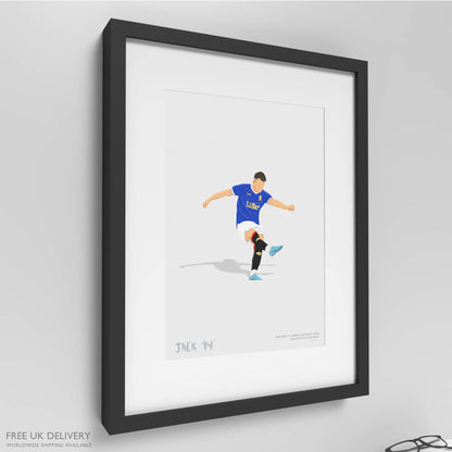 Ryan Jack - Scottish Cup Final Print - North Section